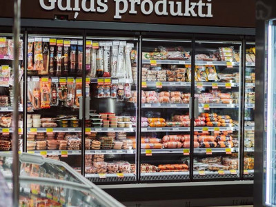 Shop shelves in Salaspils 10